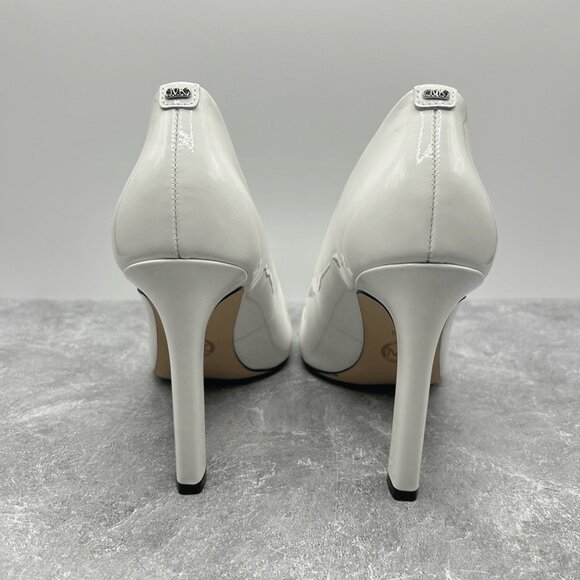 Michael Michael Kors White Amara Pump Stiletto Heels - Picture 6 of 14